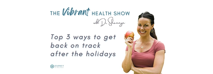 09: Top 3 Ways To Get Back On Track After The Holidays